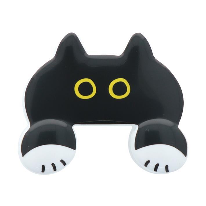 JITTOME Cat Shape Die-cut Clip - Black - Sun-Star Stationery - Default Title by Techo Treats Stationery