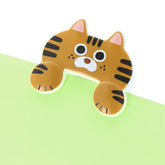 JITTOME Cat Shape Die-cut Clip - Kijitora - Sun-Star Stationery - Default Title by Techo Treats Stationery