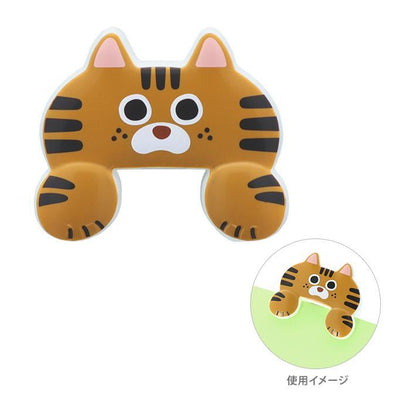 JITTOME Cat Shape Die-cut Clip - Kijitora - Techo Treats