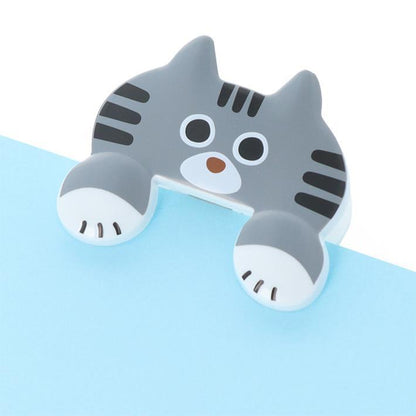 JITTOME Cat Shape Die-cut Clip - Sabatora - Sun-Star Stationery - Default Title by Techo Treats Stationery