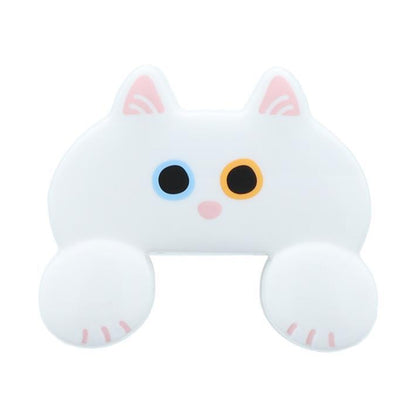 JITTOME Cat Shape Die-cut Clip - White - Sun-Star Stationery - Default Title by Techo Treats Stationery