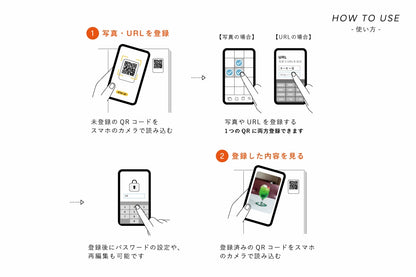 Kanmido paperlink Multimedia Link Sticky Notes (4 designs) - Off White (S) by Techo Treats Stationery