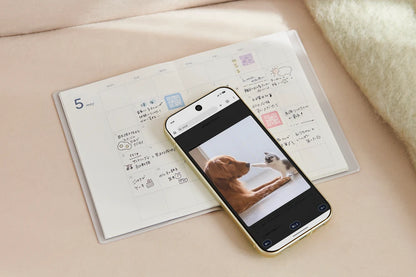 Kanmido paperlink Multimedia Link Sticky Notes (4 designs) - Off White (S) by Techo Treats Stationery