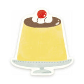 Katanuki Die-cut Sticky Notes - Pudding - Techo Treats