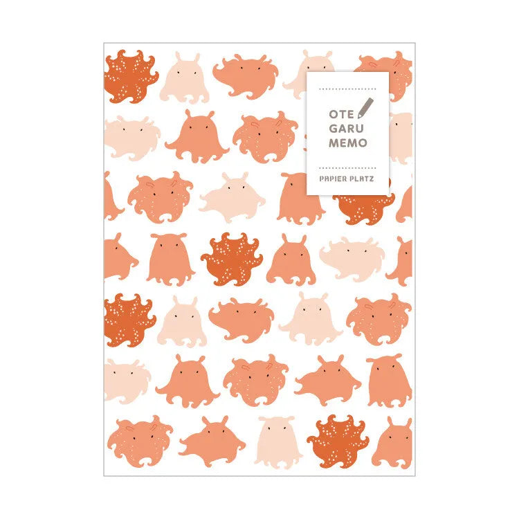 Kayochop OTEGARU MEMO - Flapjack Octopus - Papier Platz - Default Title by Techo Treats Stationery