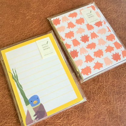 Kayochop OTEGARU MEMO - Flapjack Octopus - Papier Platz - Default Title by Techo Treats Stationery