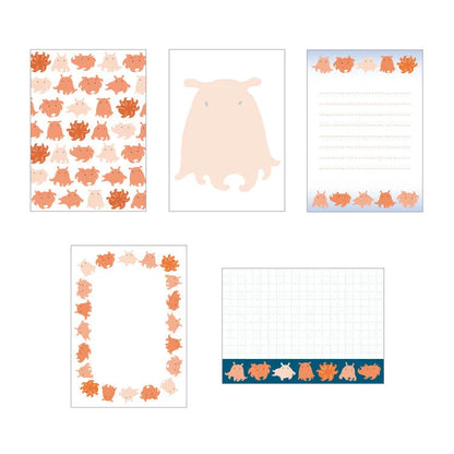 Kayochop OTEGARU MEMO - Flapjack Octopus - Papier Platz - Default Title by Techo Treats Stationery