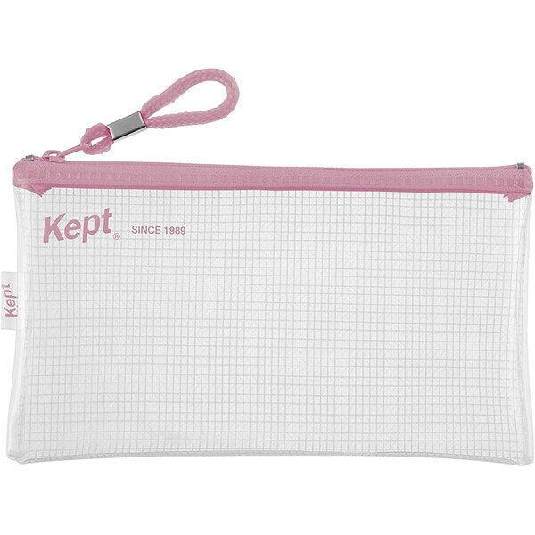 Kept Clear Pen Case (Flat) - Dusty Purple - Raymay Fujii - Default Title by Techo Treats Stationery