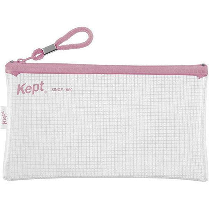 Kept Clear Pen Case (Flat) - Dusty Purple - Raymay Fujii - Default Title by Techo Treats Stationery