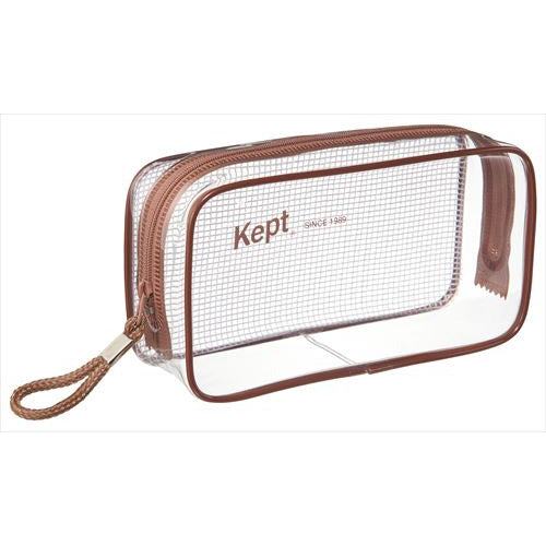 Kept Clear Pen Pouch - Brown - Techo Treats