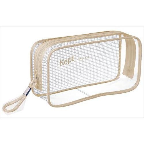 Kept Clear Pen Pouch - Sand Beige - Techo Treats