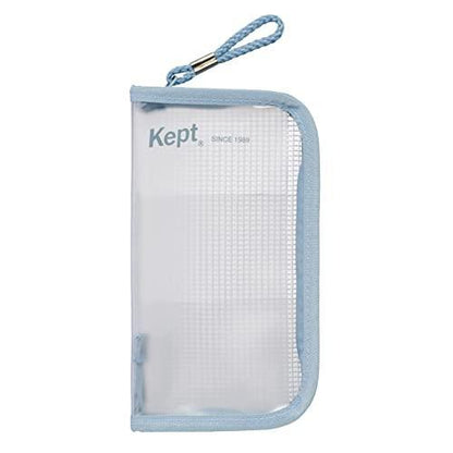 Kept Fave Pen Case - Blue Gray - Raymay Fujii - Default Title by Techo Treats Stationery