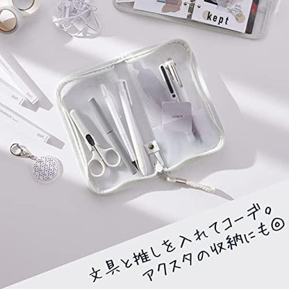 Kept Fave Pen Case - Moon Gray - Techo Treats