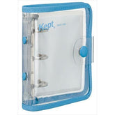 Kept Mini Binder (A9 3-hole) - Indigo Blue - Techo Treats