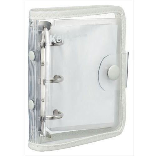 Kept Mini Binder (A9 3-hole) - Moon Gray - Raymay Fujii - Default Title by Techo Treats Stationery