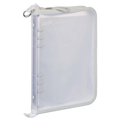 Kept Multi-storage Binder (A5 6-hole) - Moon Gray - Raymay Fujii - Default Title by Techo Treats Stationery