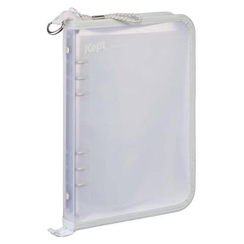 Kept Multi-storage Binder (A5 6-hole) - Moon Gray - Techo Treats