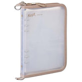 Kept Multi-storage Binder (A5 6-hole) - Sand Beige - Techo Treats