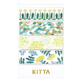 King Jim KITTA Masking Tape Vol. 13 - Basic - Flower 8 - Default Title by Techo Treats Stationery