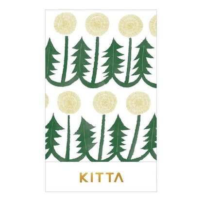 King Jim KITTA Masking Tape Vol. 13 - Basic - Flower 8 - Default Title by Techo Treats Stationery