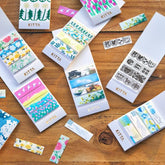 King Jim KITTA Masking Tape Vol. 13 - Basic - Flower 8 - Default Title by Techo Treats Stationery