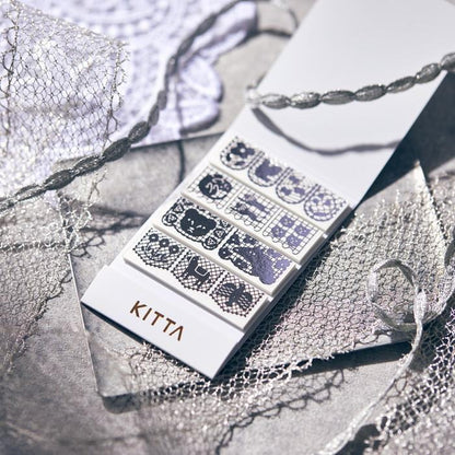 King Jim KITTA Masking Tape Vol. 13 - Basic - Lace - Default Title by Techo Treats Stationery