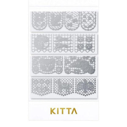 King Jim KITTA Masking Tape Vol. 13 - Basic - Lace - Default Title by Techo Treats Stationery