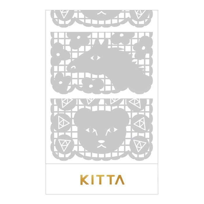 King Jim KITTA Masking Tape Vol. 13 - Basic - Lace - Default Title by Techo Treats Stationery
