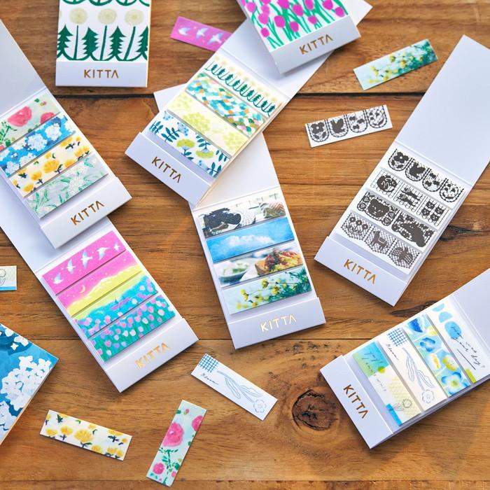 King Jim KITTA Masking Tape Vol. 13 - Basic - Mizuumi - Default Title by Techo Treats Stationery