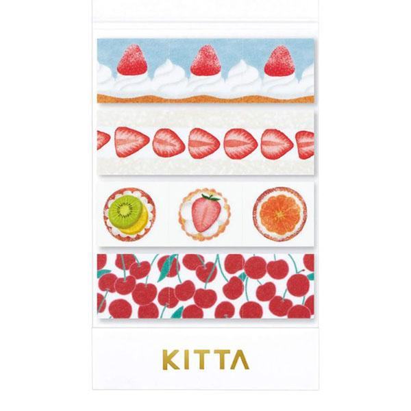 King Jim KITTA Masking Tape Vol. 13 - Basic - Sweets - Default Title by Techo Treats Stationery