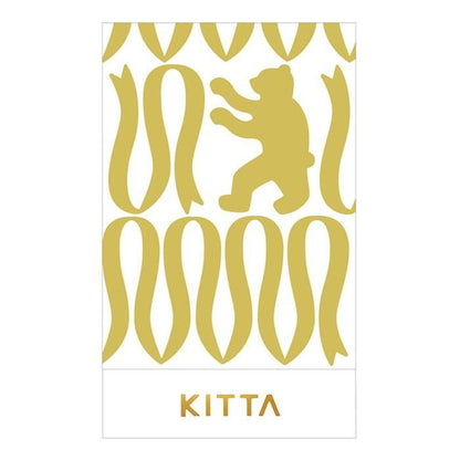 King Jim KITTA Masking Tape Vol. 13 - Clear - Pattern - Default Title by Techo Treats Stationery