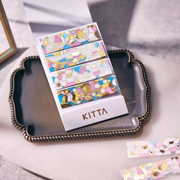 King Jim KITTA Masking Tape Vol. 13 - Clear - Stained Glass - Default Title by Techo Treats Stationery