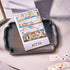 King Jim KITTA Masking Tape Vol. 13 - Clear - Stained Glass - Default Title by Techo Treats Stationery