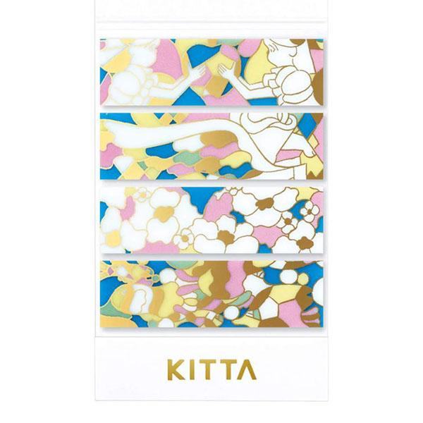 King Jim KITTA Masking Tape Vol. 13 - Clear - Stained Glass - Default Title by Techo Treats Stationery