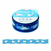 King Jim SODA Decoration Tape Vol.4 - 15mm Ahiruike (Die-cut) - Default Title by Techo Treats Stationery