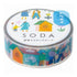 King Jim SODA Decoration Tape Vol.4 - 15mm Life - Default Title by Techo Treats Stationery