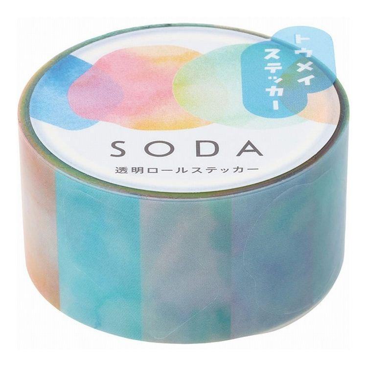 King Jim SODA Decoration Tape Vol.4 - 20mm Palette (Pre-cut) - Default Title by Techo Treats Stationery
