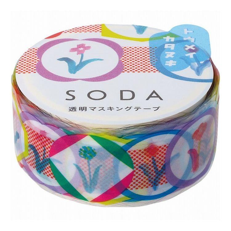 King Jim SODA Decoration Tape Vol.4 - 20mm Patch (Die-cut) - Default Title by Techo Treats Stationery