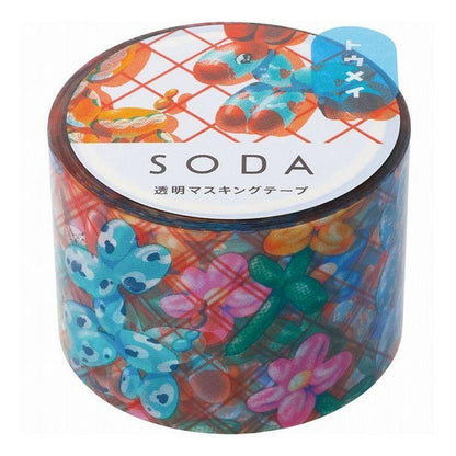 King Jim SODA Decoration Tape Vol.4 - 30mm Balloon - Default Title by Techo Treats Stationery