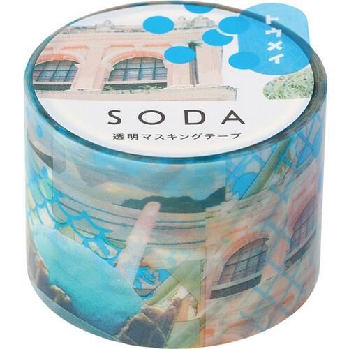 King Jim SODA Decoration Tape Vol.4 - 30mm Landscape - Default Title by Techo Treats Stationery