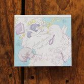 Kira Imai x Raimu Taya Block Memo - Sweet dream with cat - cozyca products - Default Title by Techo Treats Stationery