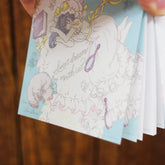 Kira Imai x Raimu Taya Block Memo - Sweet dream with cat - cozyca products - Default Title by Techo Treats Stationery