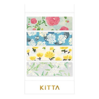 KITTA Masking Tape Vol. 13 - Basic - Flower 7 - Techo Treats