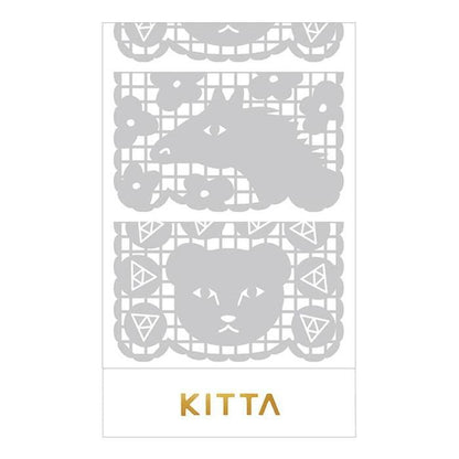 KITTA Masking Tape Vol. 13 - Basic - Lace - Techo Treats