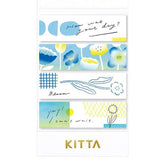 KITTA Masking Tape Vol. 13 - Basic - Message 2 - Techo Treats