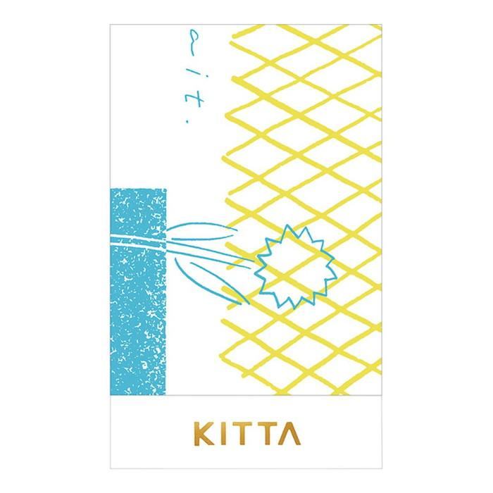 KITTA Masking Tape Vol. 13 - Basic - Message 2 - Techo Treats