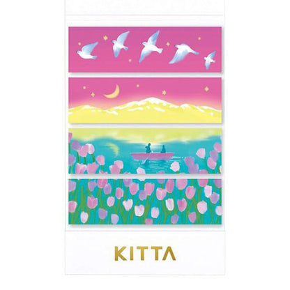 KITTA Masking Tape Vol. 13 - Basic - Mizuumi - Techo Treats