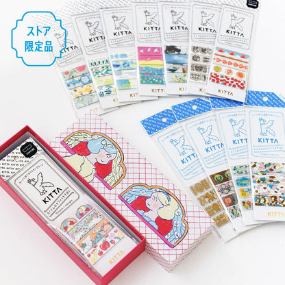 KITTA Masking Tape Vol. 13 - Clear - Gift - Techo Treats