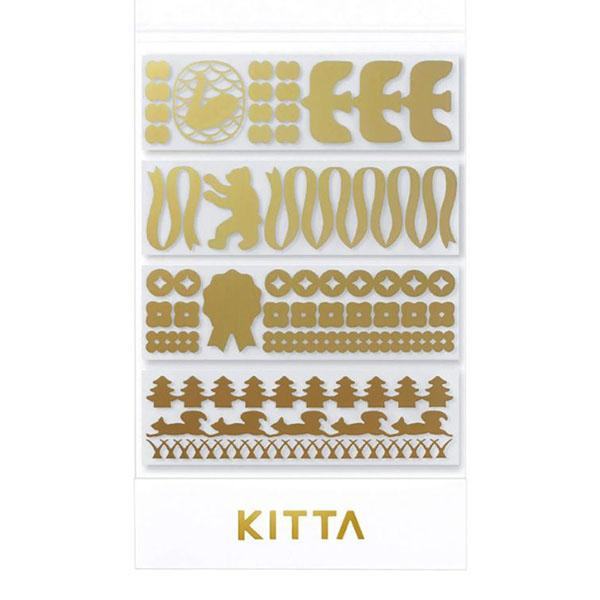 KITTA Masking Tape Vol. 13 - Clear - Pattern - Techo Treats
