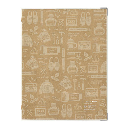 Kleid x eric binder notes A5 - Camel - Default Title by Techo Treats Stationery